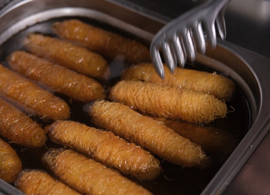 Kadayıf dolması şerbet